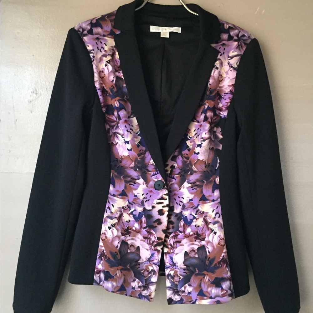 Floral blazer